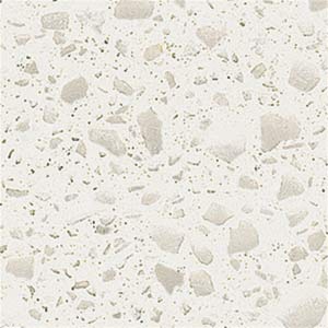 pearl white polished chroma counter